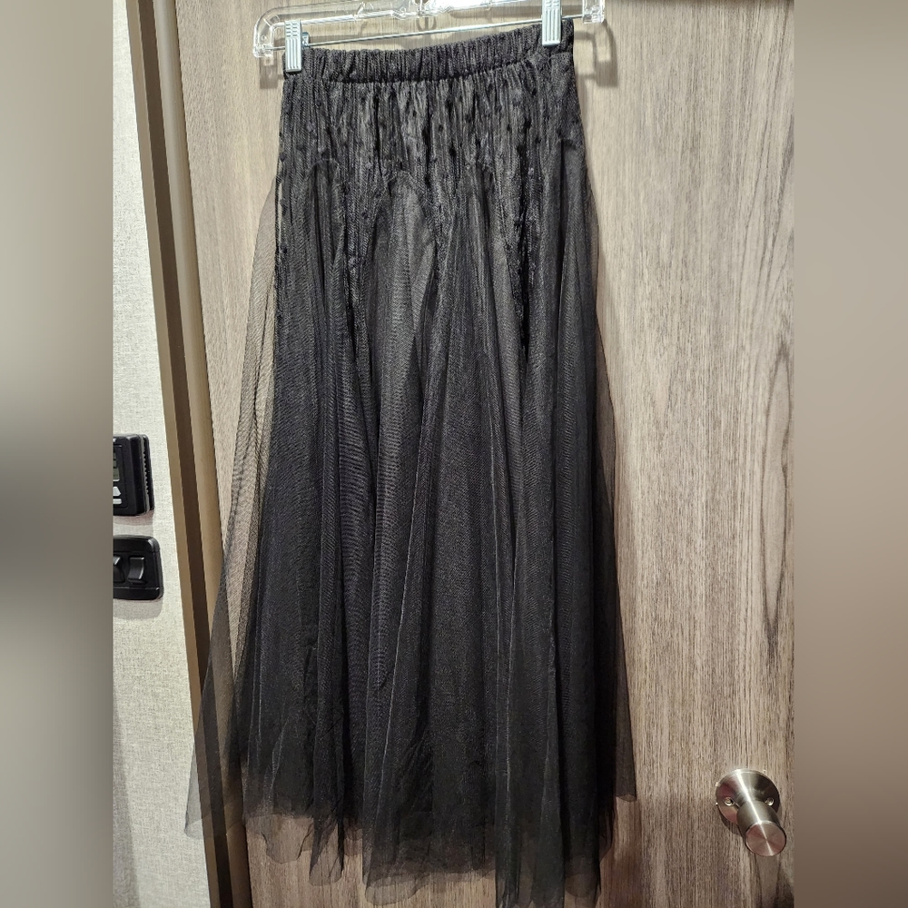 ☆black-dot skirt☆